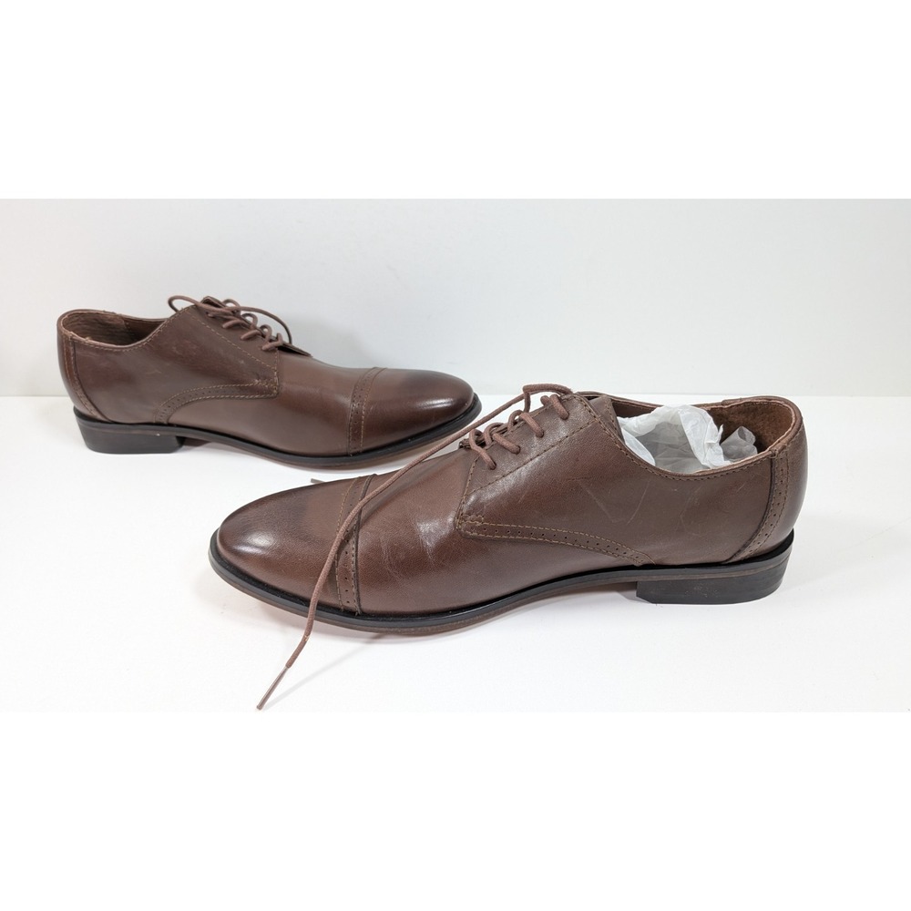 Frederico Leone Limited Tuxedo Shoes "Windsor" Brown Size 8.5 Style 6511 - Picture 5 of 13